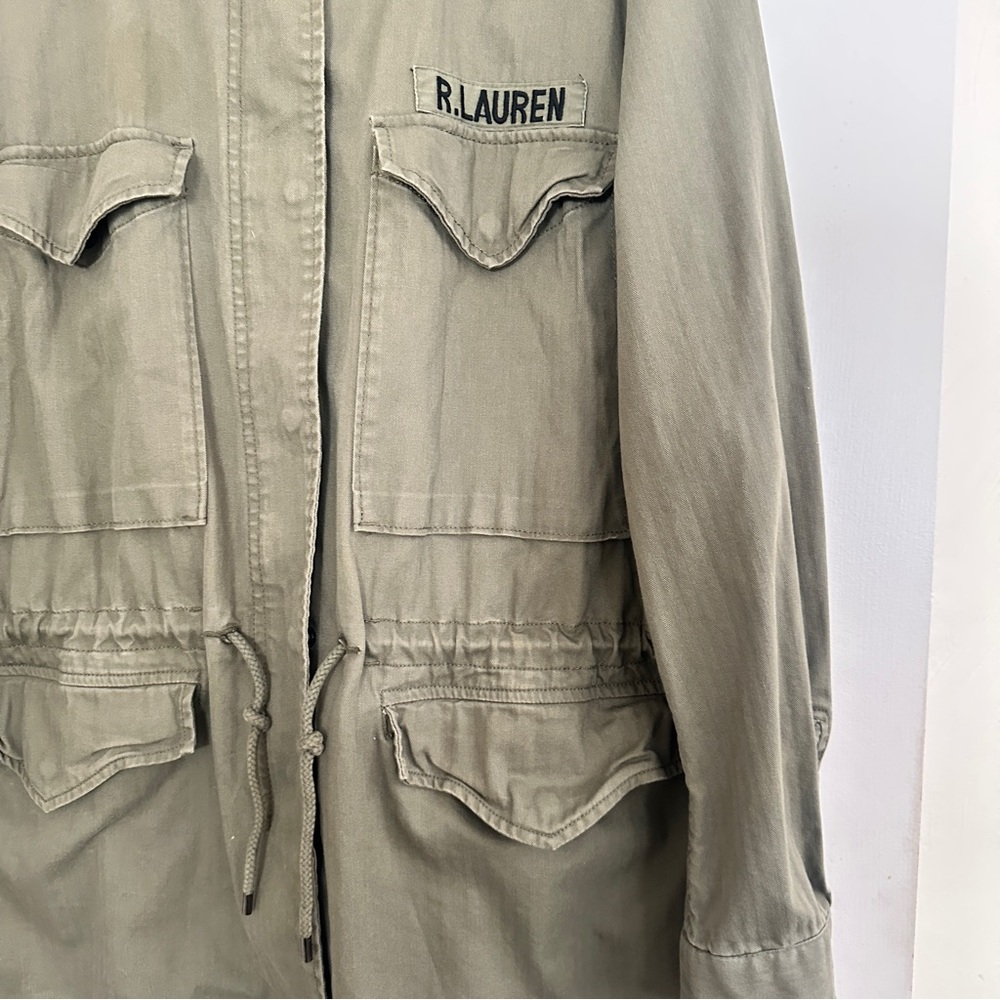 Polo by Ralph Lauren Women’s Olive Military Jacket - Picture 6 of 7